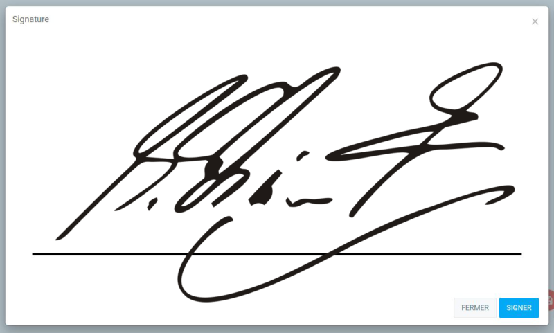 Electronic signatures are safer than paper ones.